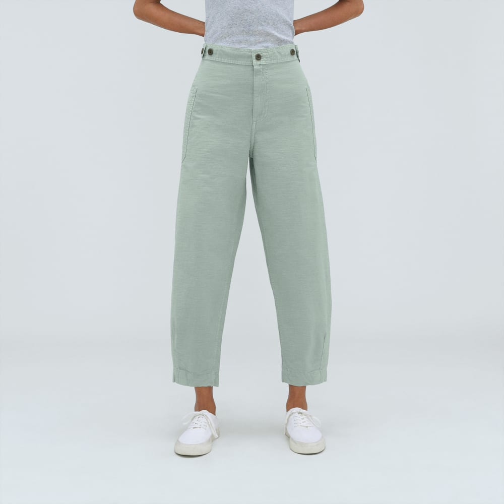 The Fatigue Barrel Pant in Sea Glass — alternate view