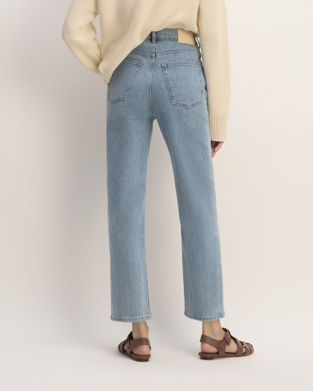 The Way-High® Jean in Light Indigo — detail view