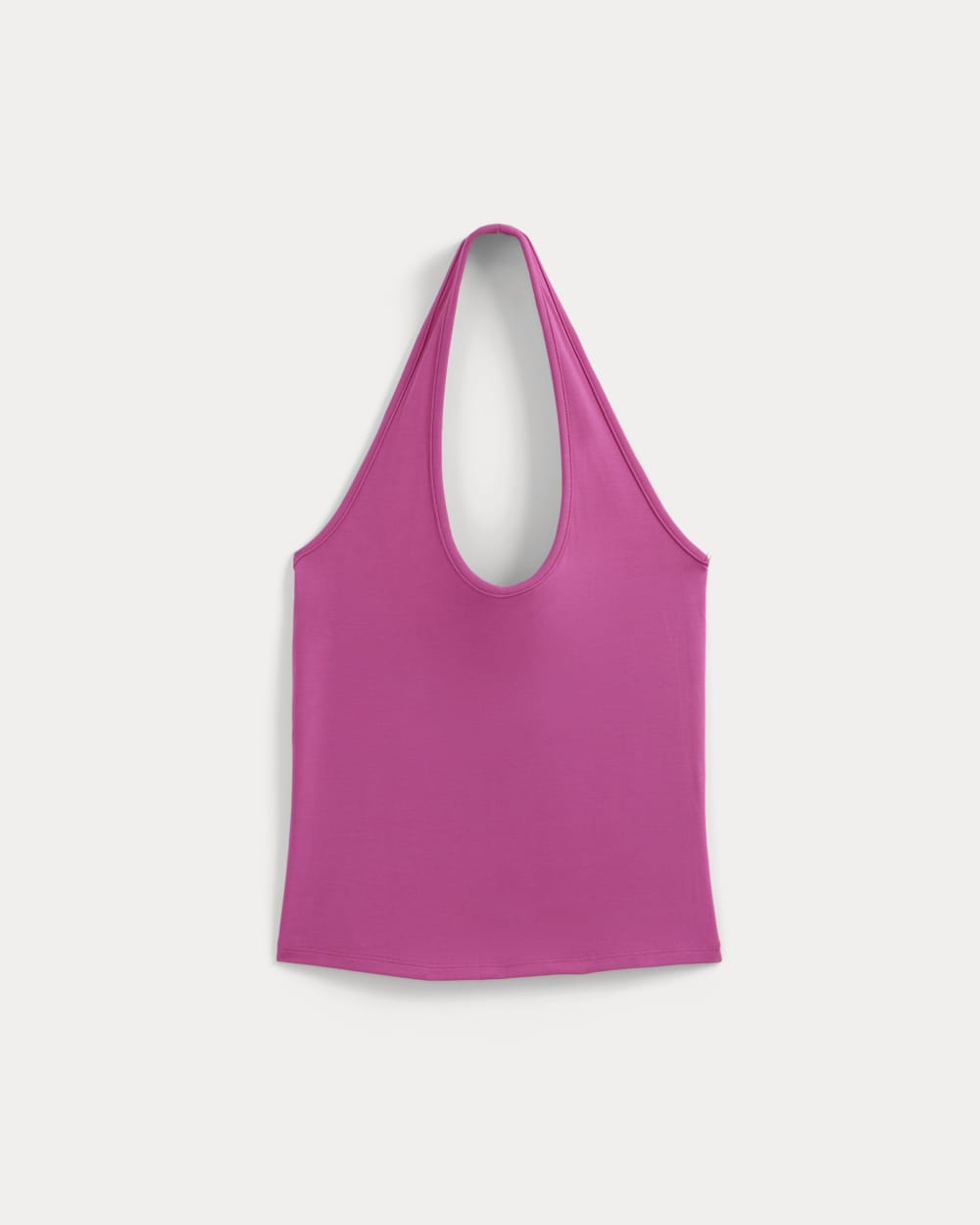 Halter Tank in Rose Violet — alternate view