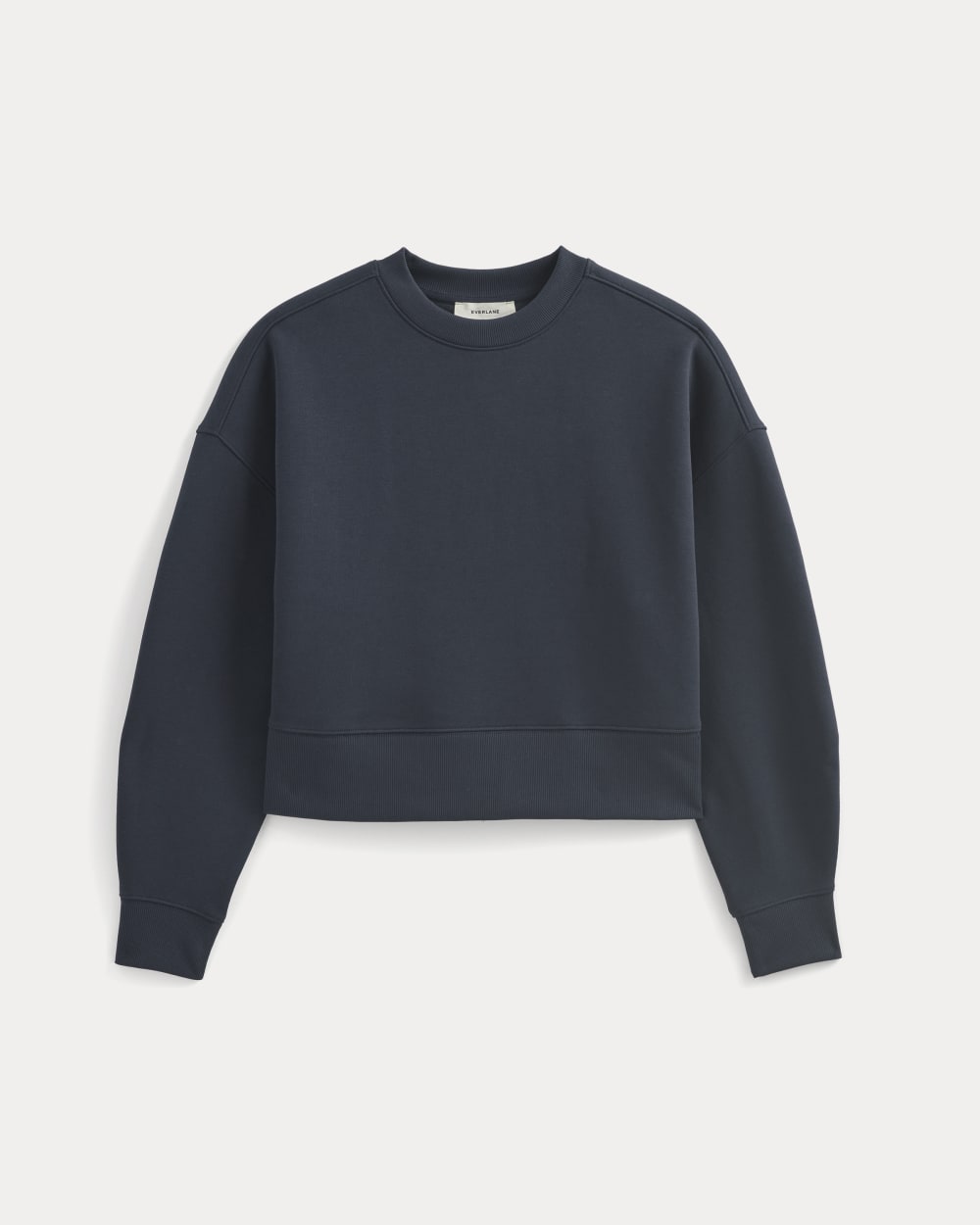 Luxe Fleece Sweatshirt in Navy — alternate view