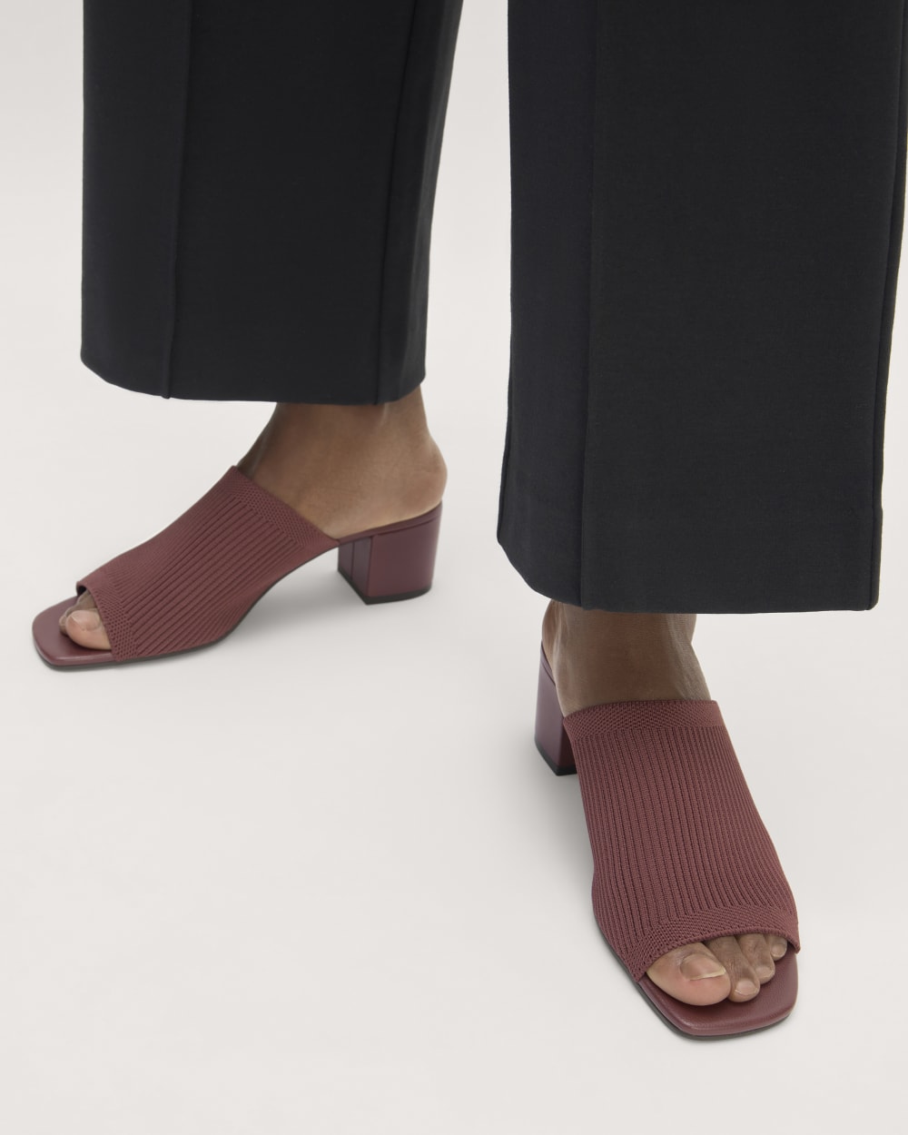 The Glove Mule in ReKnit in Fudge — alternate view
