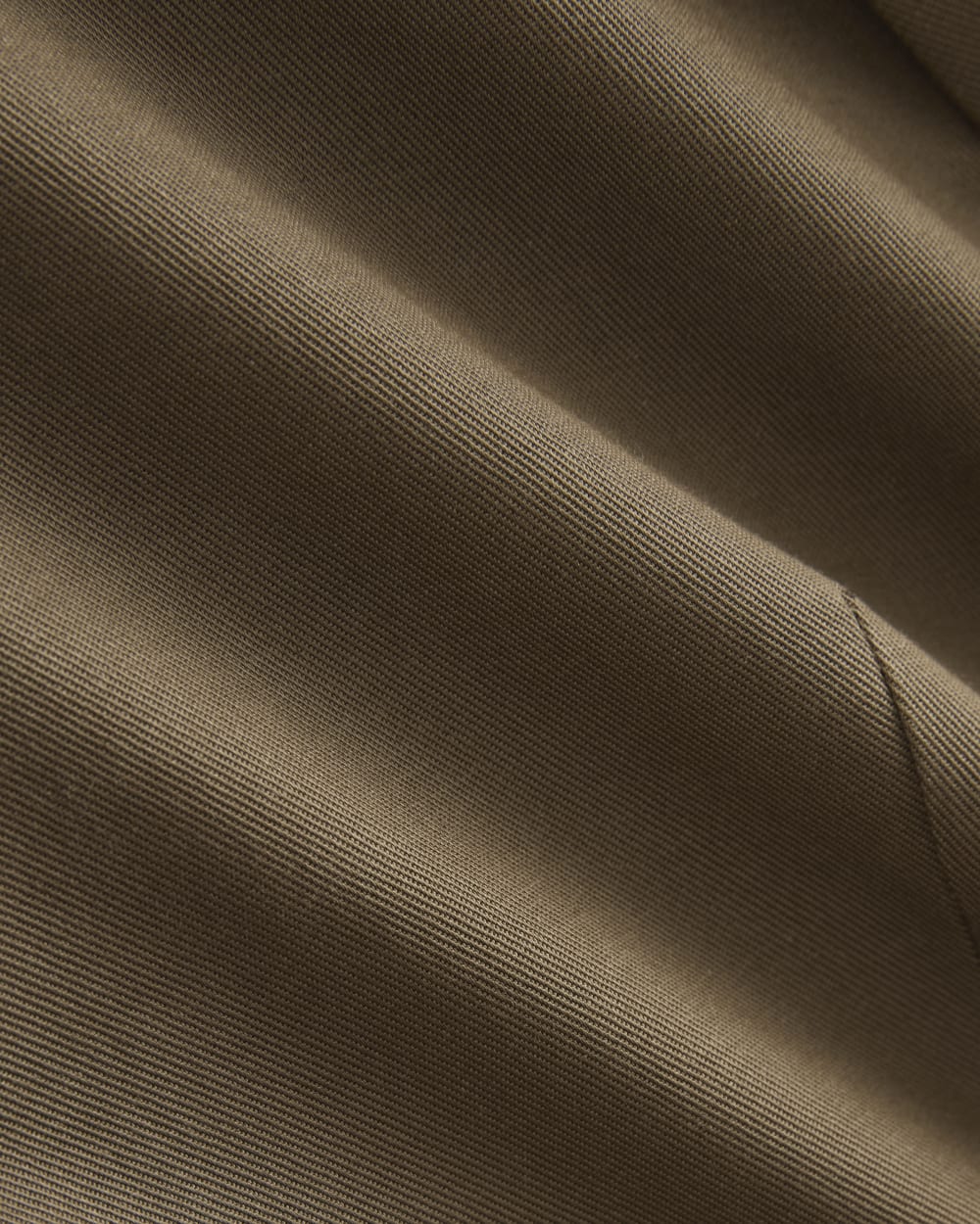 The Oversized Blazer in Buttersmooth in Deep Taupe — detail view