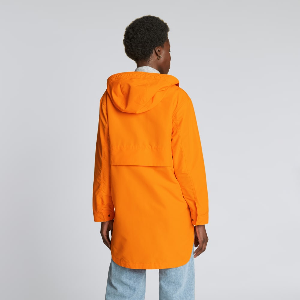 The Anorak in Turmeric — detail view