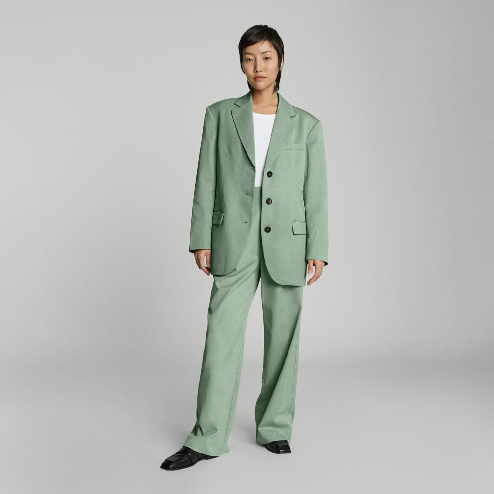 The ’80s Blazer in Lily Pad — detail view