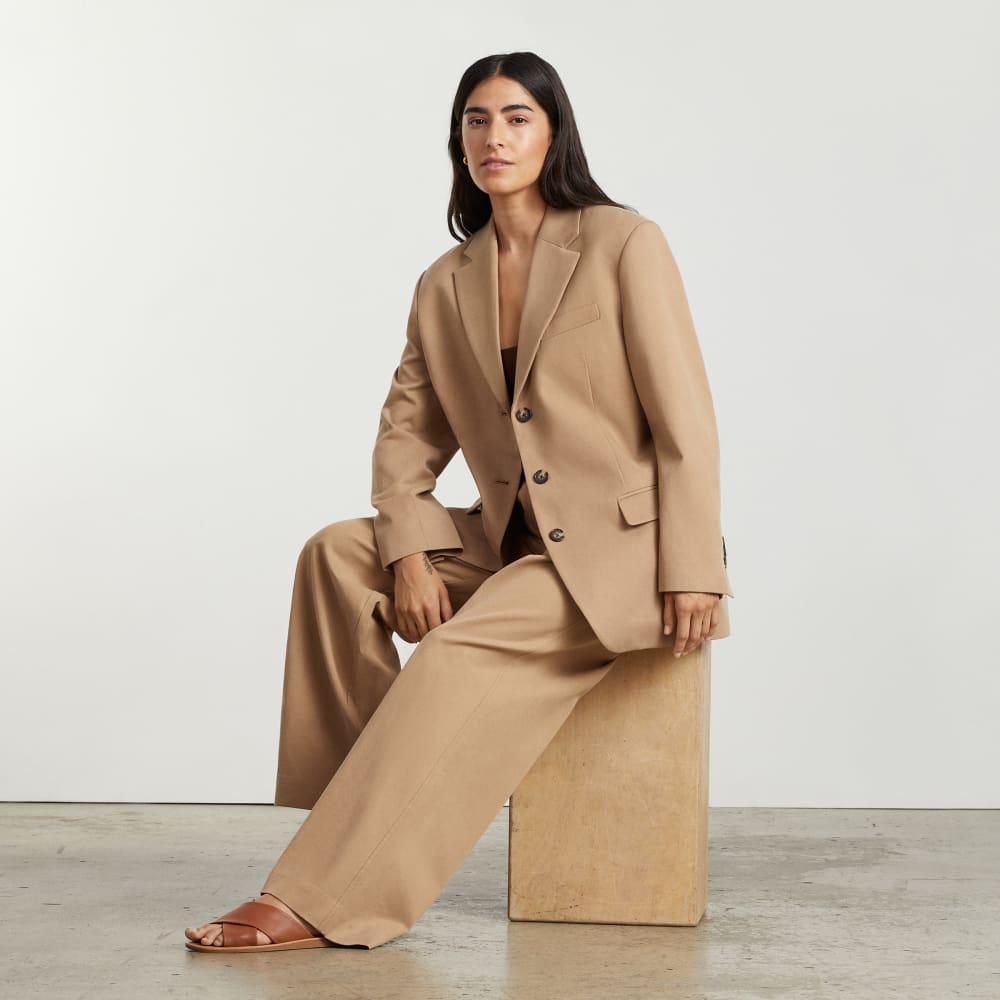 The ’80s Blazer in Ash Brown — detail view