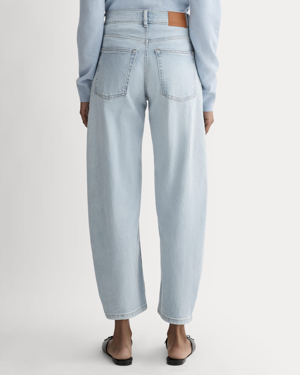 The Way-High® Curve Jean in Light Sky — detail view