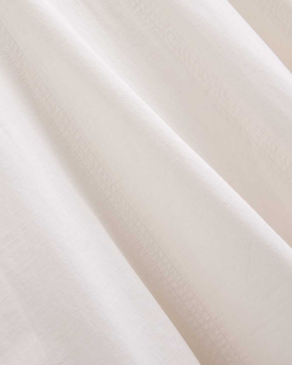 Seamed Midi Skirt in Bone — detail view