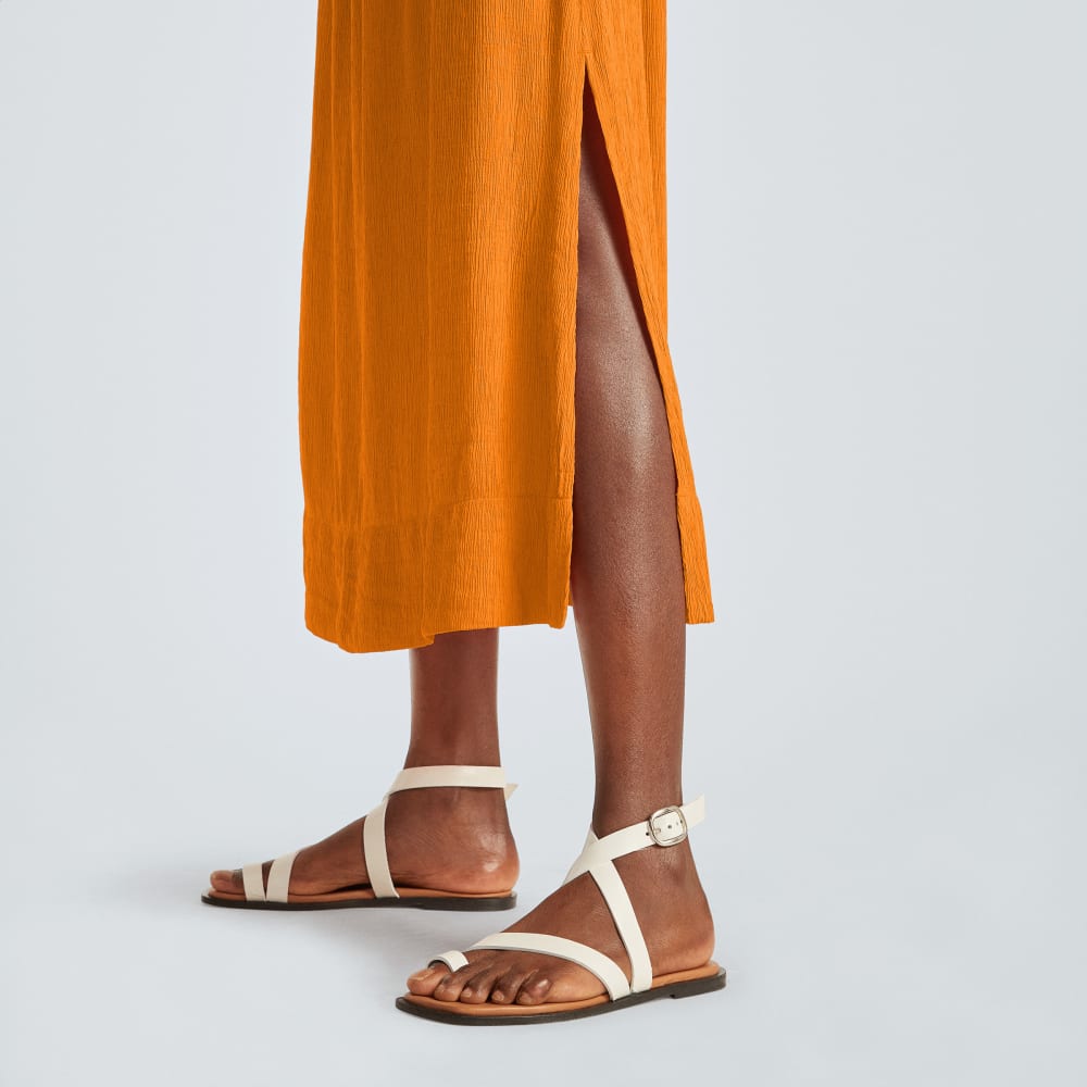 The Naia™ Ripple Skirt in Turmeric — detail view