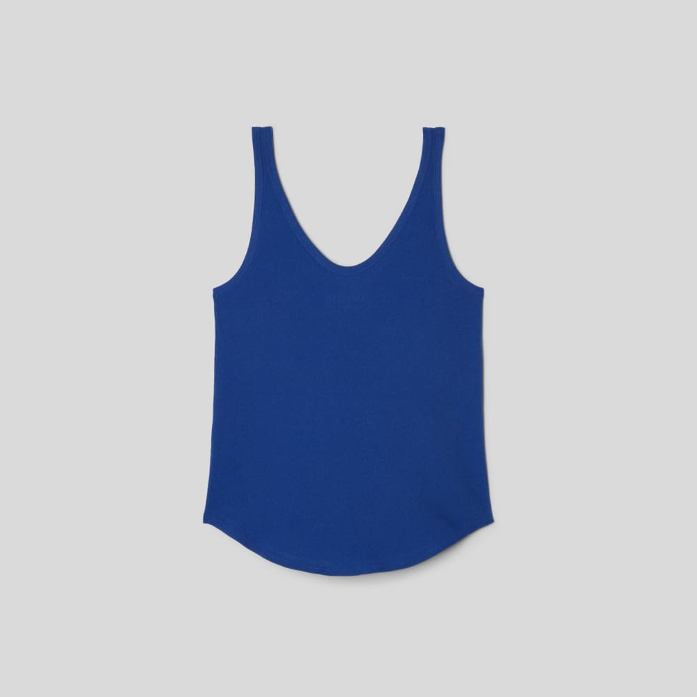 The Air Cami in Mazarine Blue — alternate view