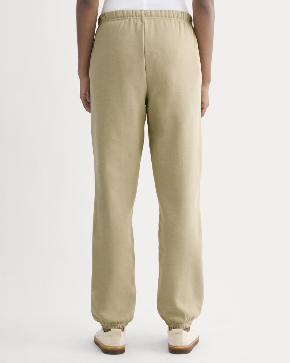 The Off-Duty Jogger in Classic Khaki — detail view