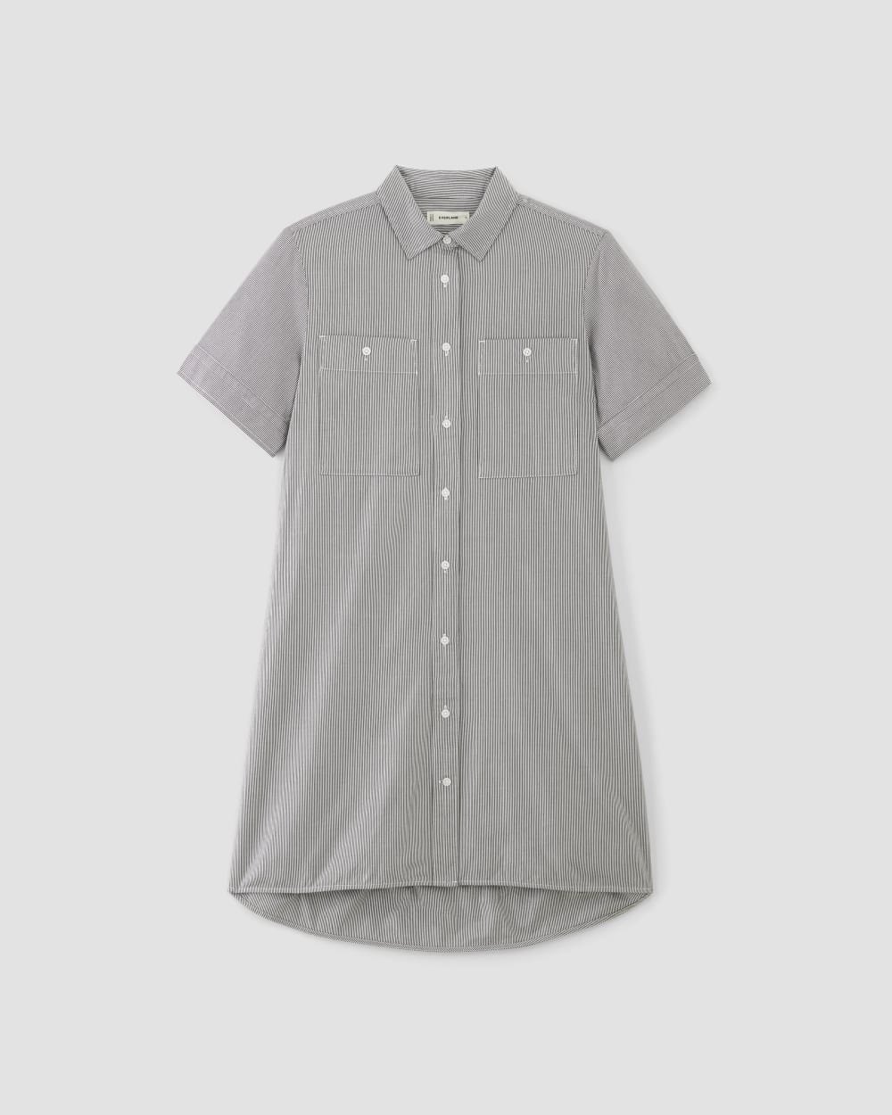 The Daytripper Dress in White / Black — alternate view