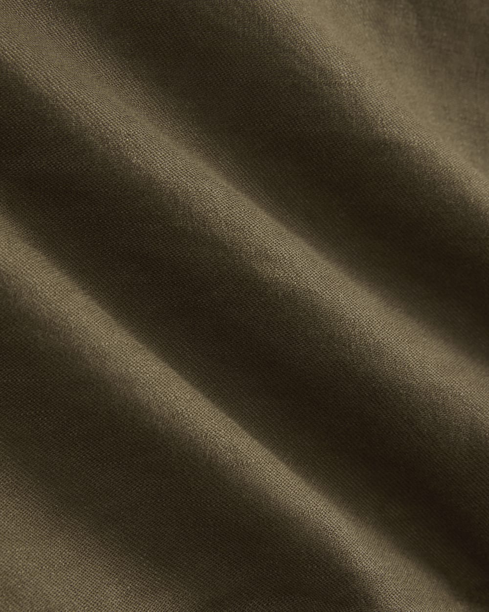 Square Tank in Stretch Linen in Beech — detail view