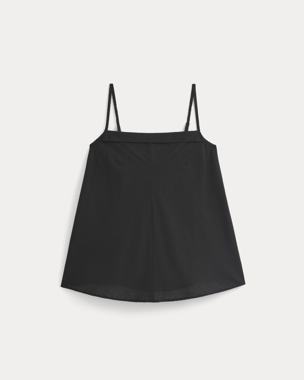 The Flowy Gauze Cami in Black — alternate view