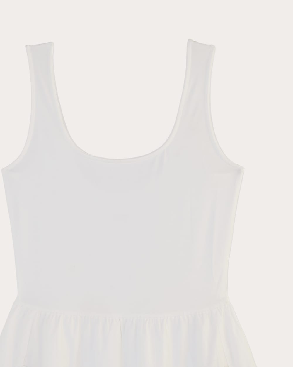 The Form Riviera Dress in White — detail view