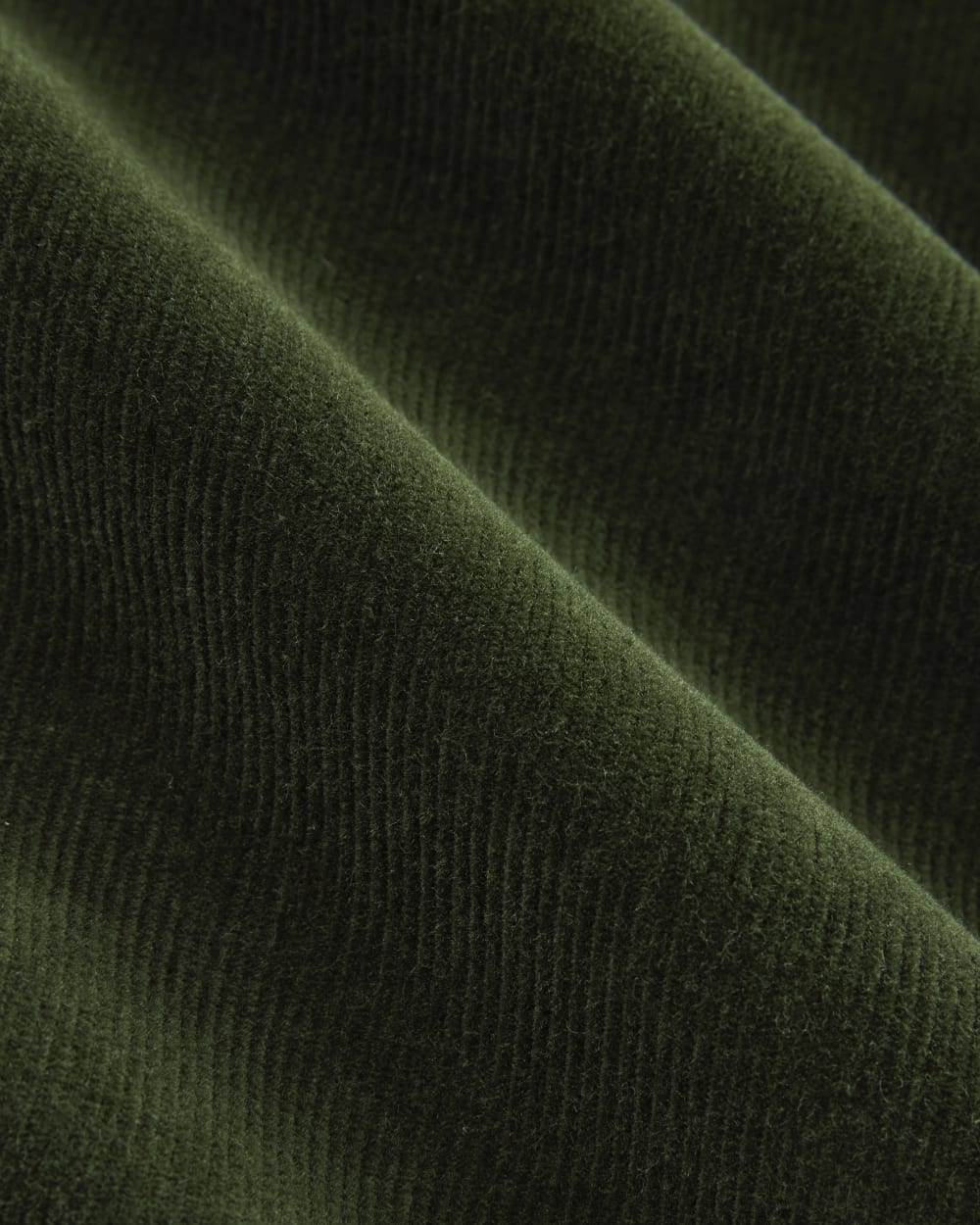 The Way-High® Corduroy Pant in Dark Forest — detail view