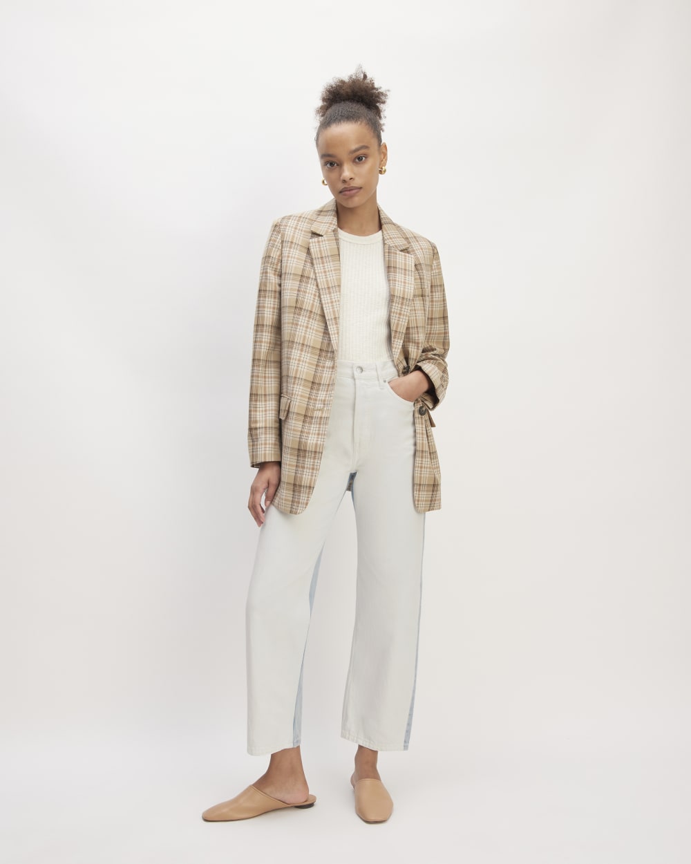 The Rigid Way-High® Jean in Two Tone Bone — front view