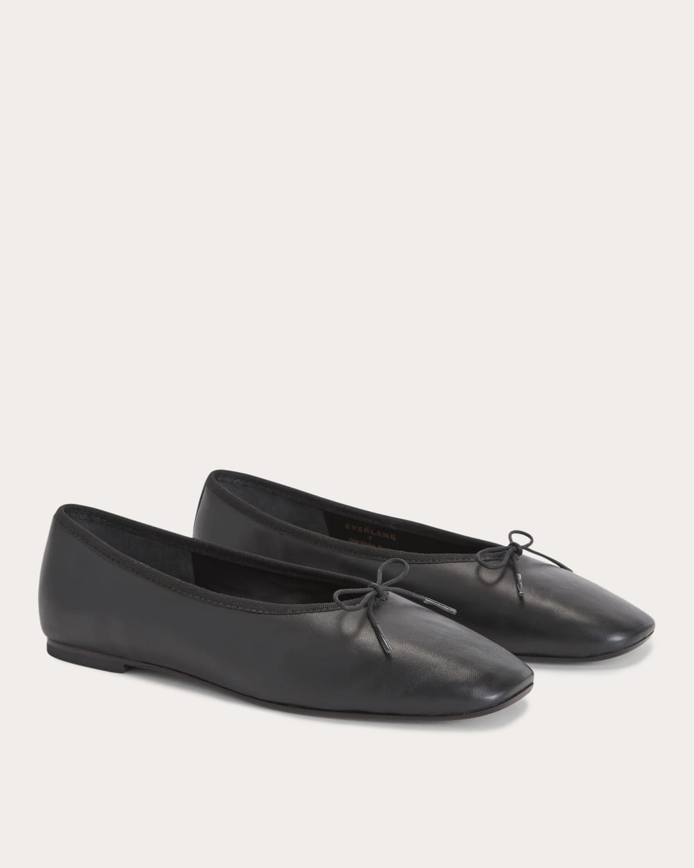 The Day Ballet Flat in Black — detail view