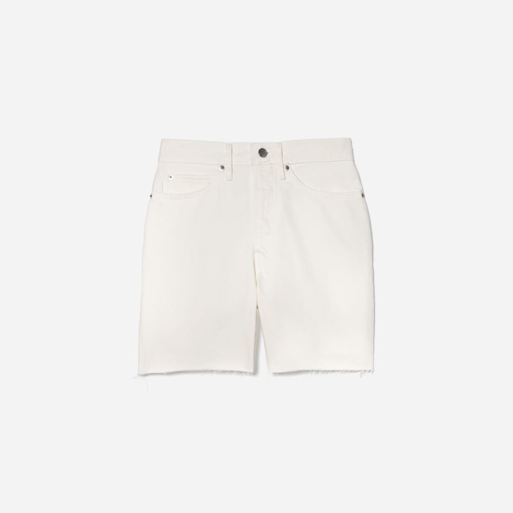The Way-High® Jean Short in Bone — front view