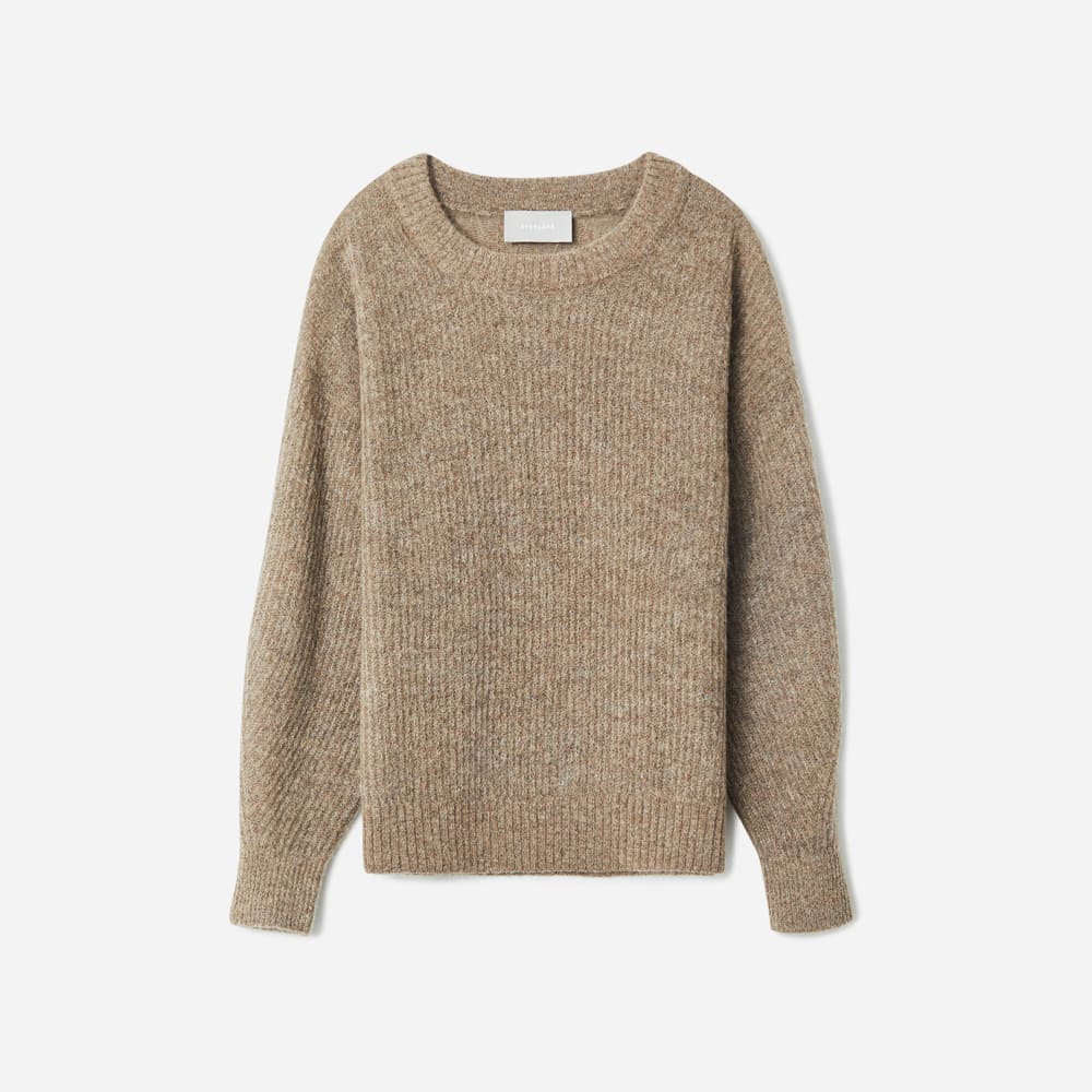 The Cocoon Crew in Alpaca in Clay — front view