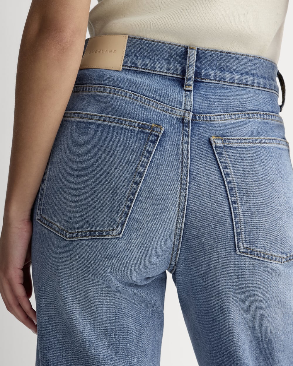 The Way-High® Sailor Jean in Vintage Blue — detail view