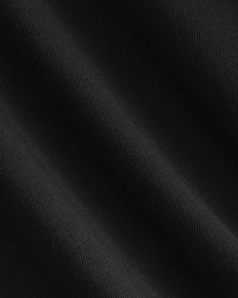 Weekend Tee Midi Dress in Black — detail view