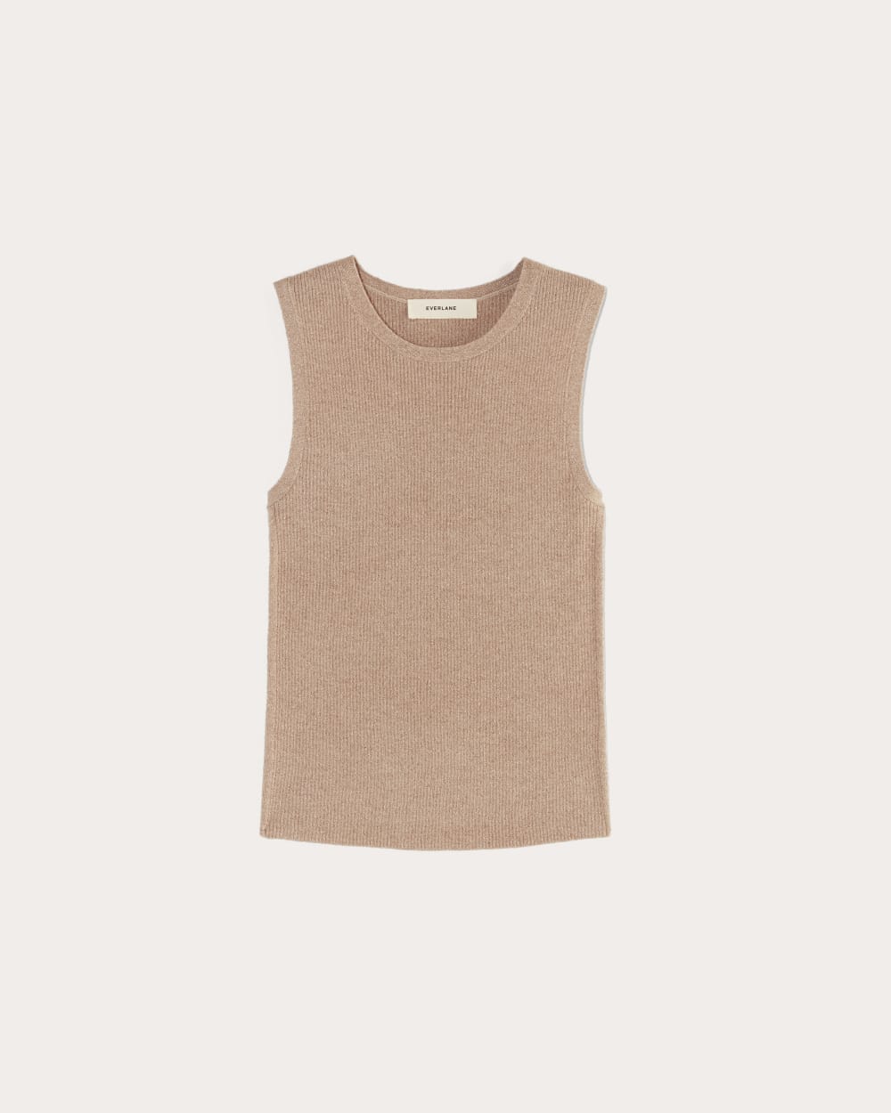 The Tank in Lurex Merino in Rose Gold — alternate view