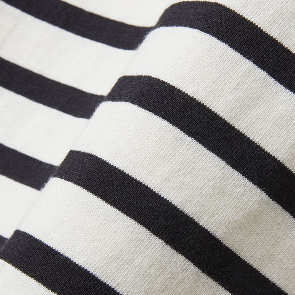 The Mariner Tee in Black / White — detail view