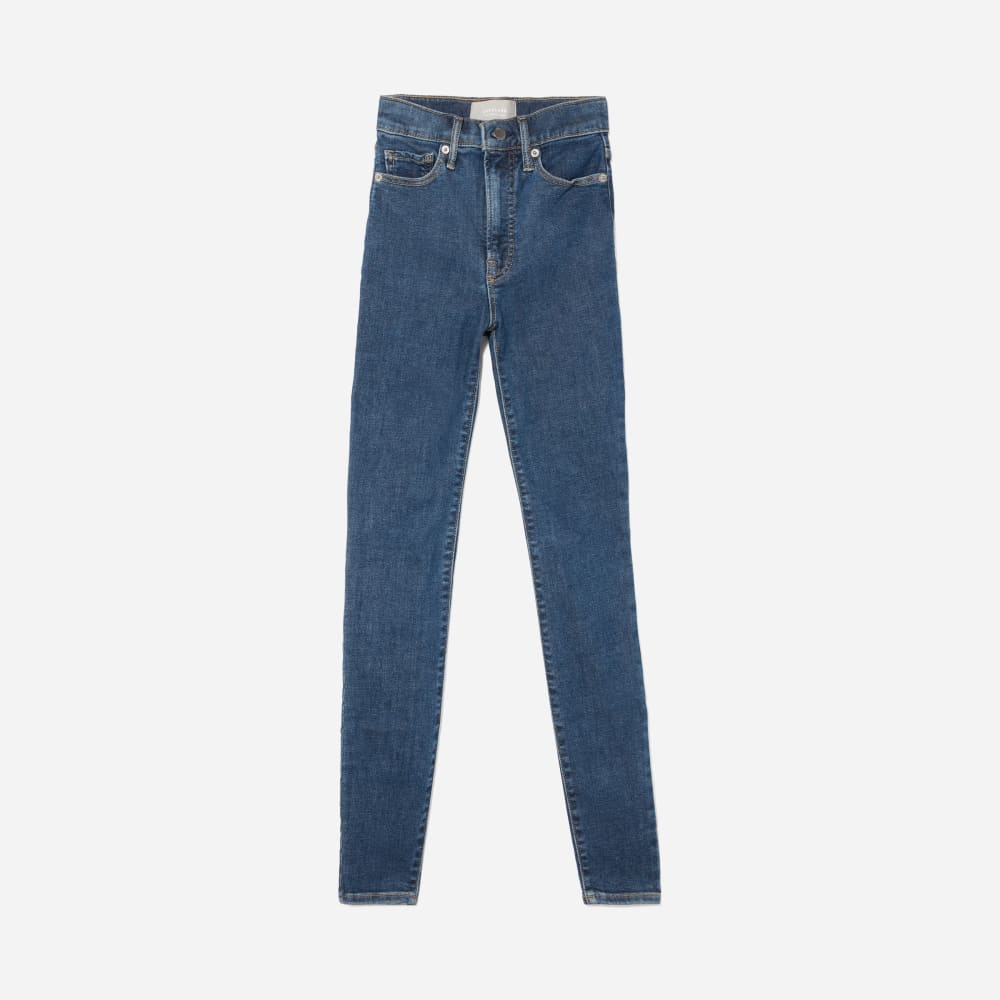 The Way-High® Skinny Jean in Authentic Blue — alternate view