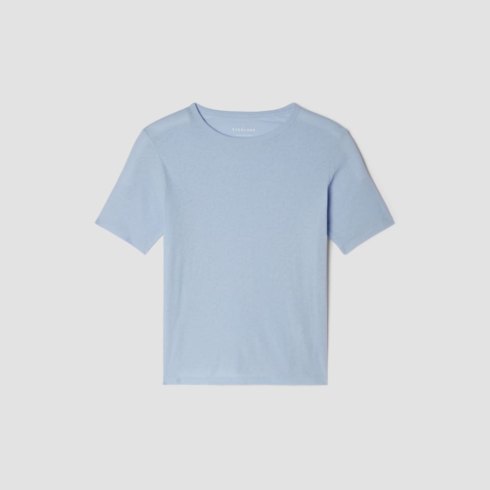 The Air Tee in Periwinkle — alternate view