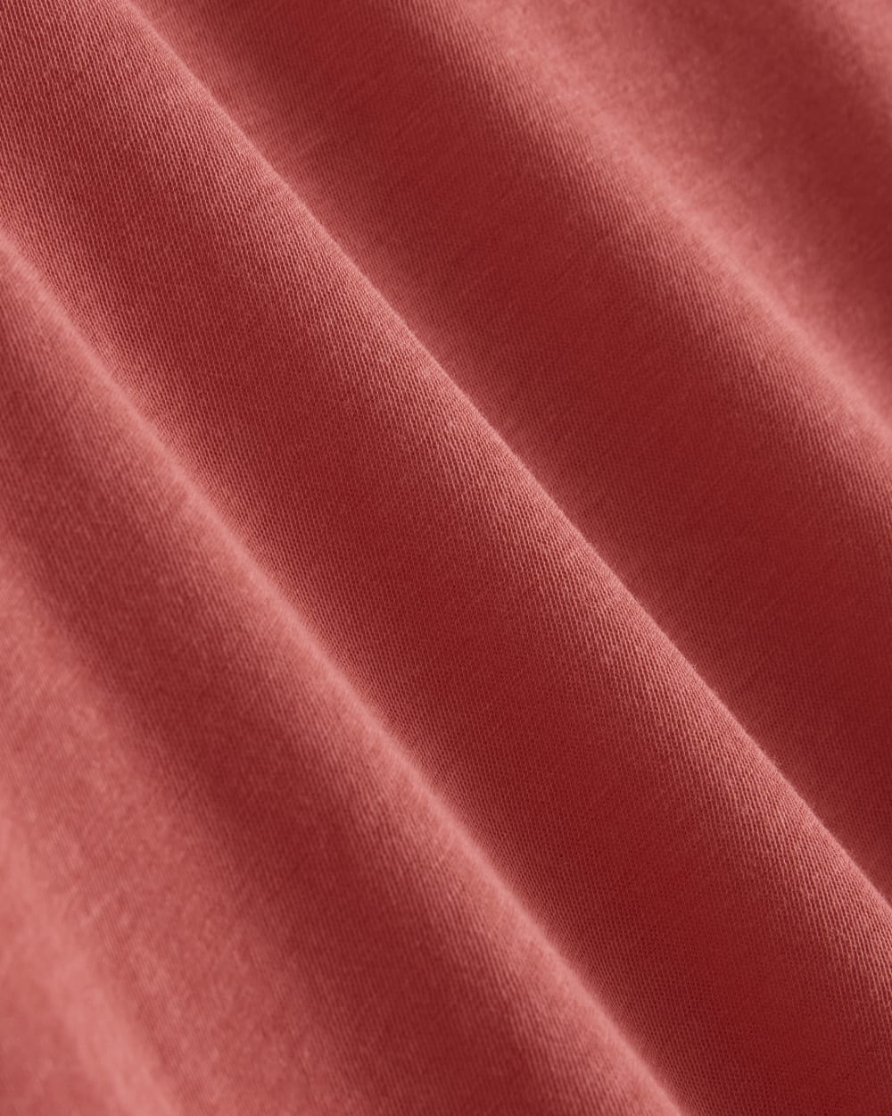 The Air Tee in Vintage Red — detail view