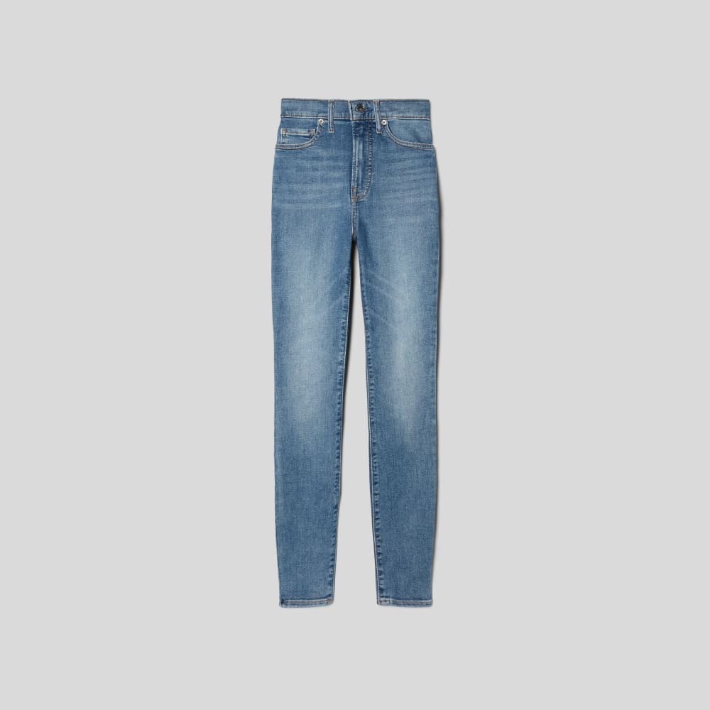 The Way-High® Skinny Jean in Faded Blue — alternate view