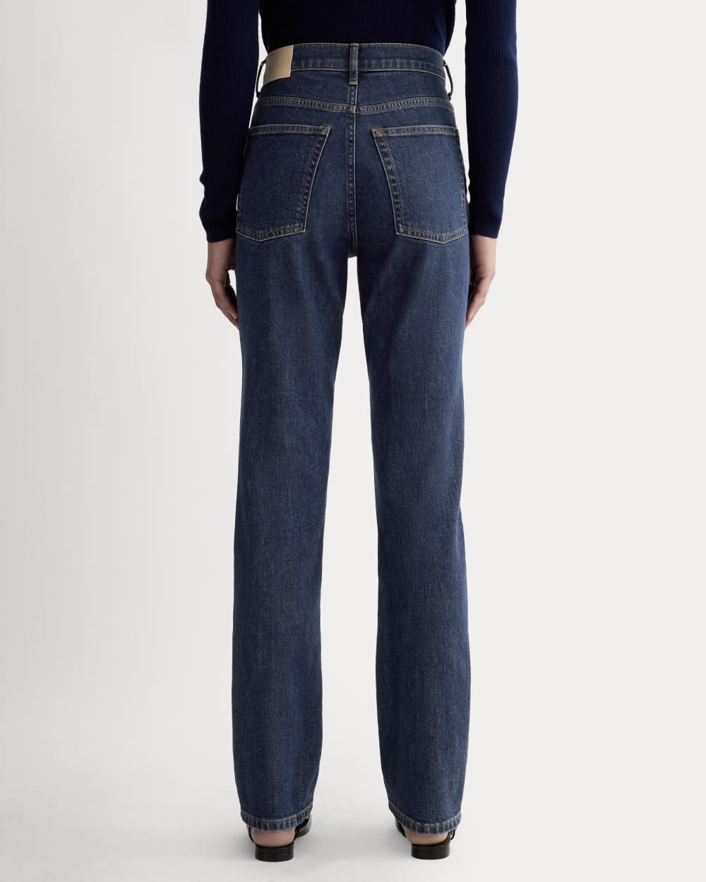 The Way-High® Slim Jean in Indigo Rinse — detail view
