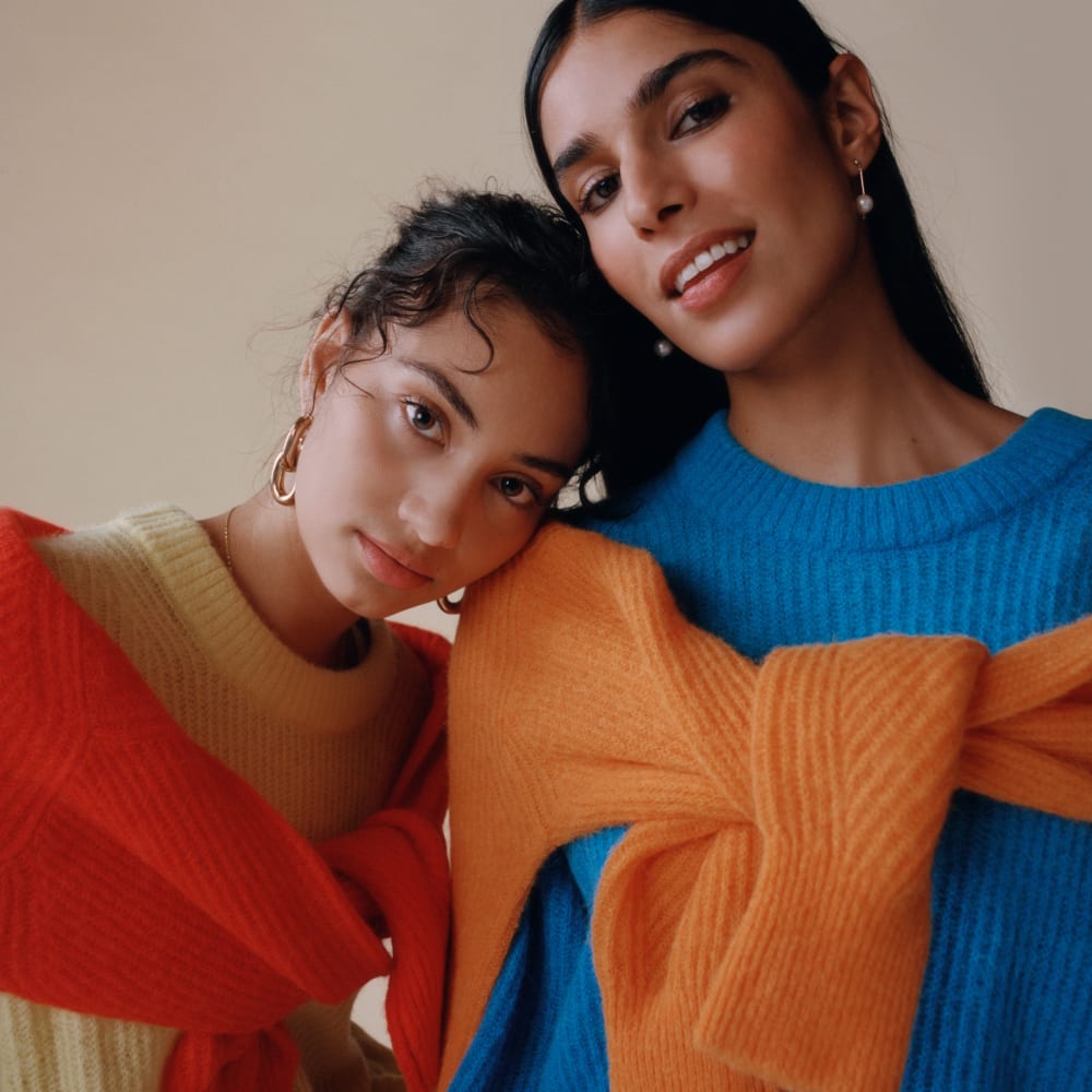 The Cocoon Crew in Alpaca in Lemon — detail view