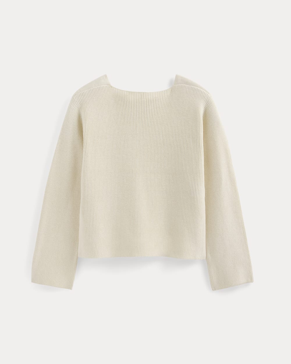 The Boatneck Top in Everyday Cotton in Canvas — alternate view