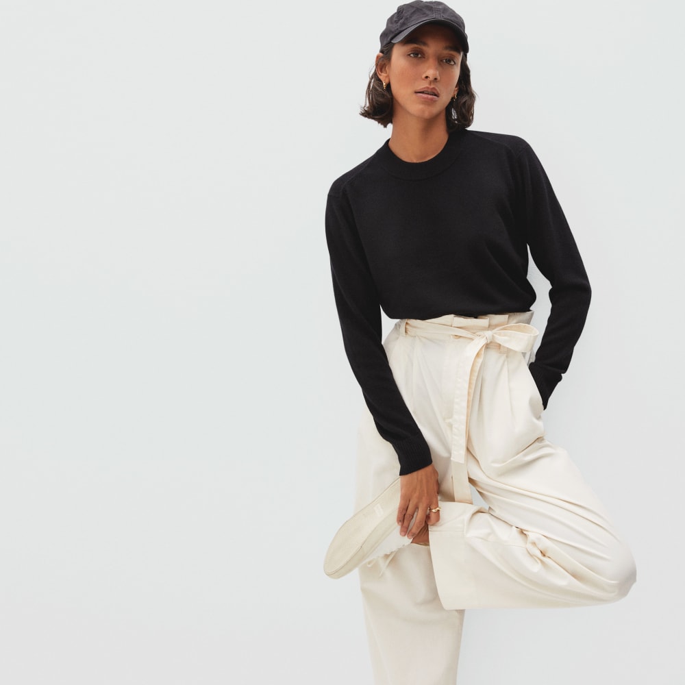 The Cashmere Crew in Black — alternate view