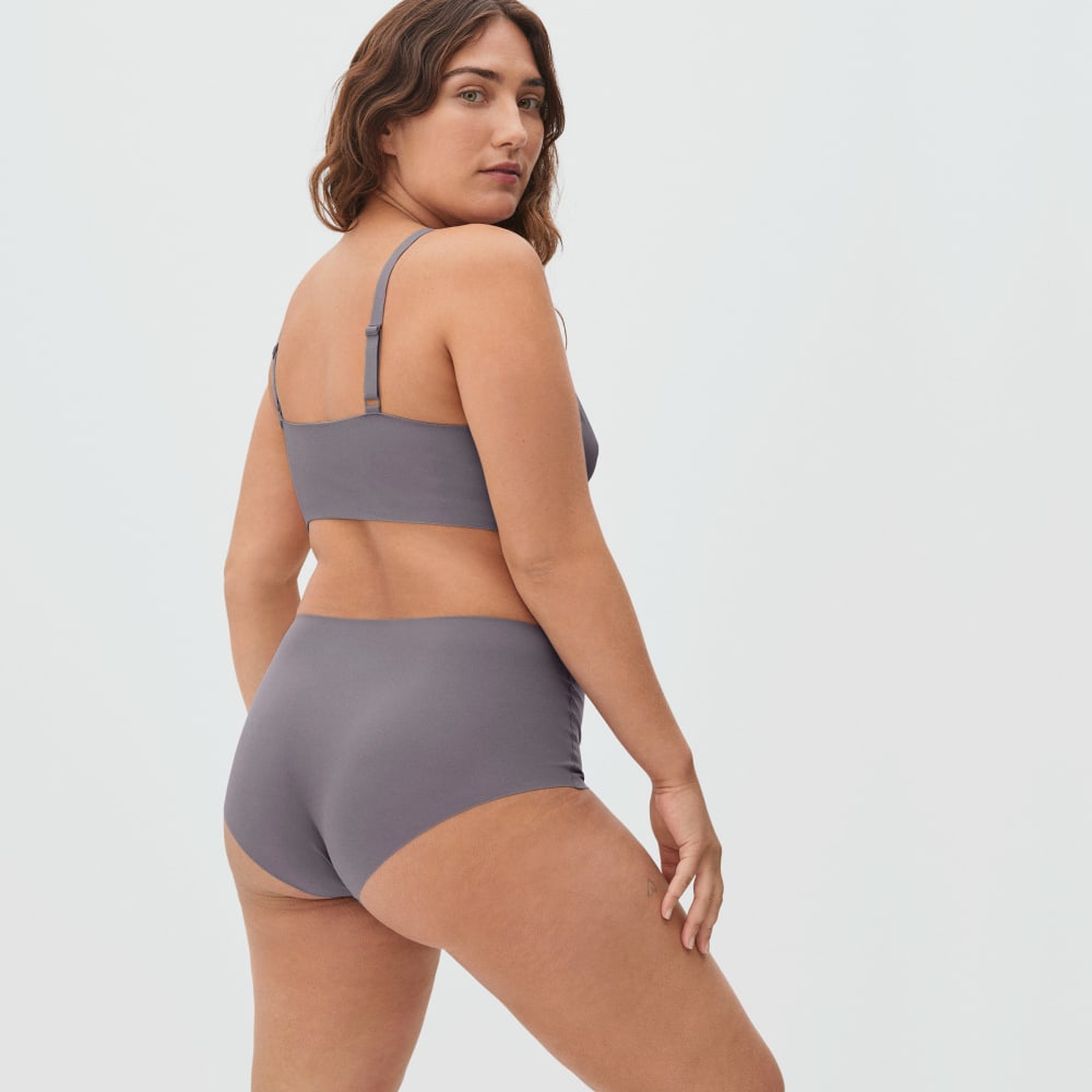 The Invisible High-Rise Hipster in Plum Grey — detail view