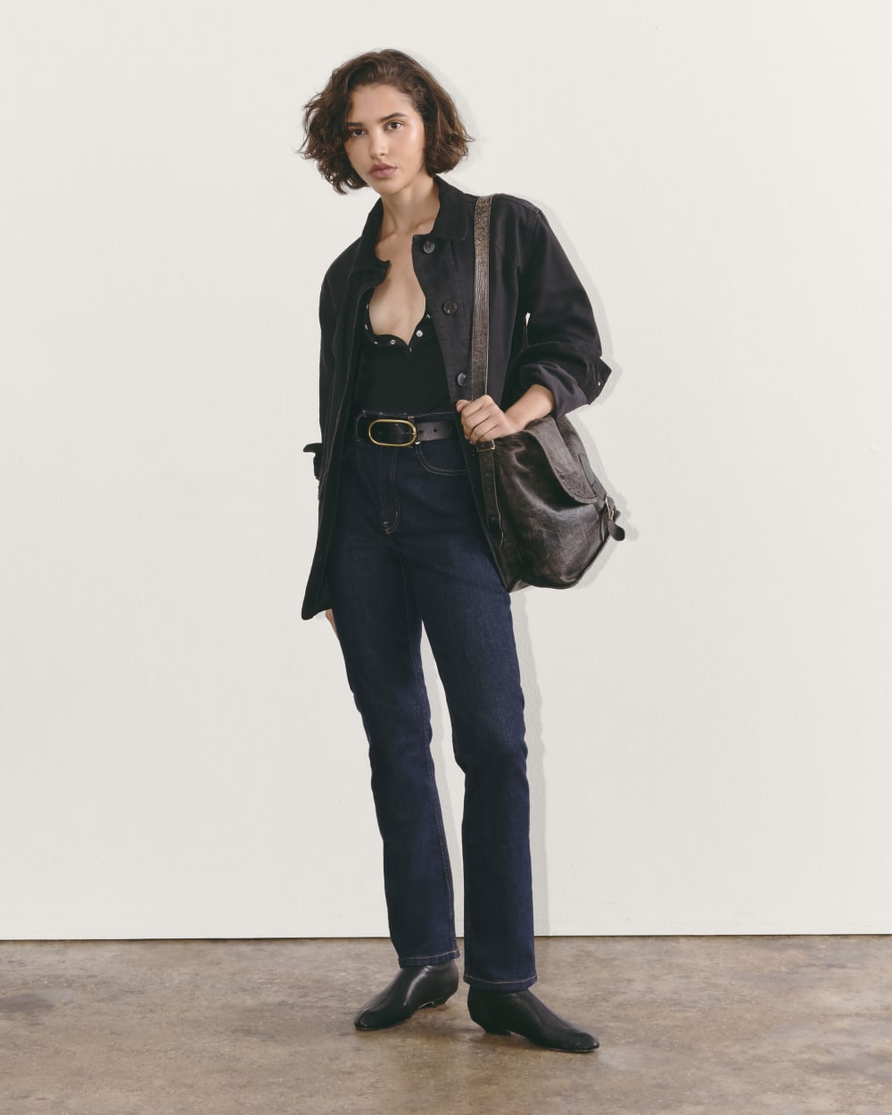 The Way-High® Slim Jean in Pure Blue — front view