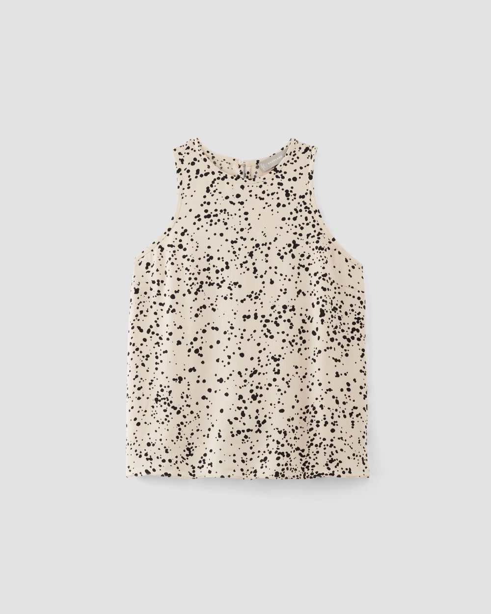 The Satin Racerback Top in Whisper Pink Moonsplatter — alternate view