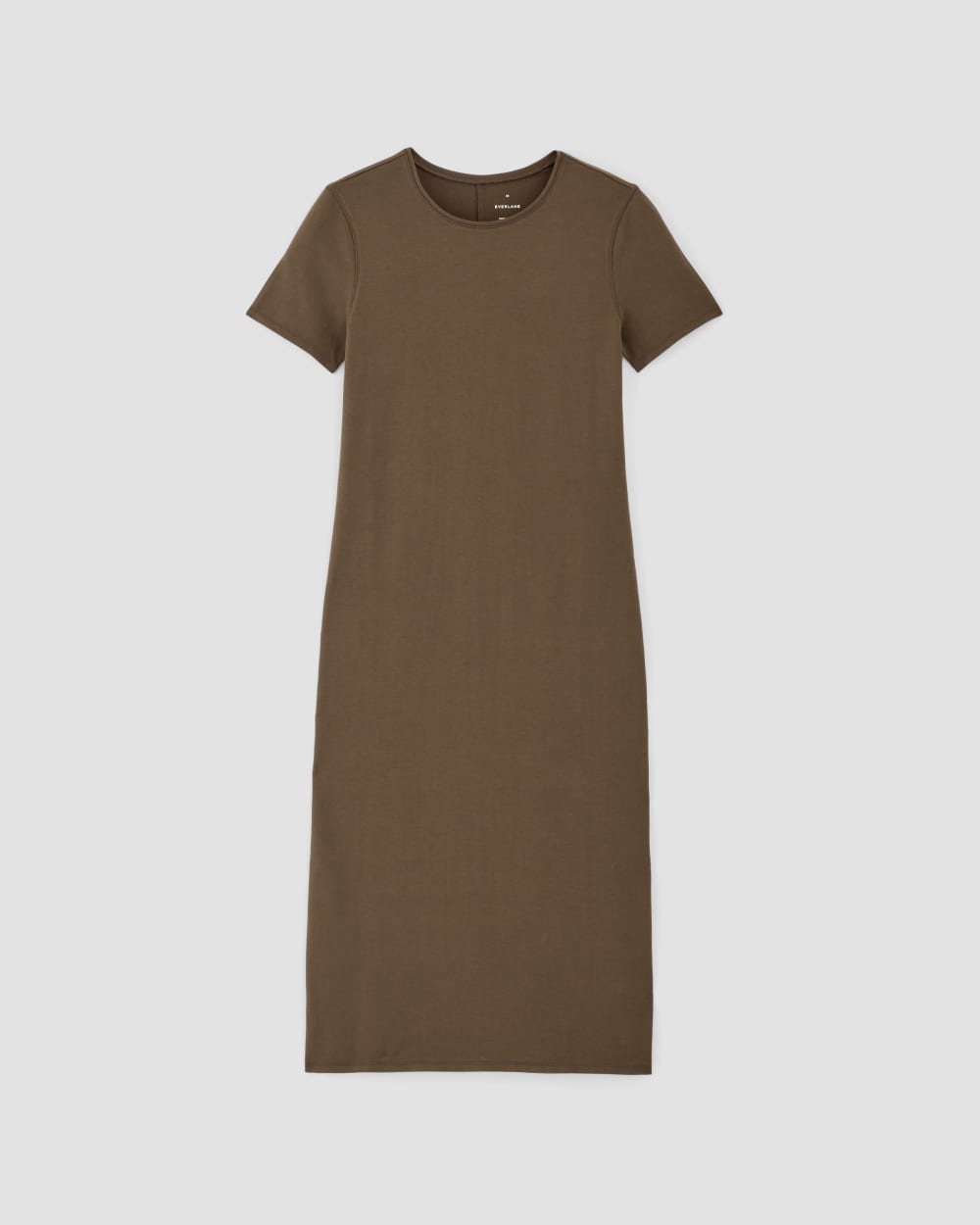 The Form Dress in Cocoa — alternate view