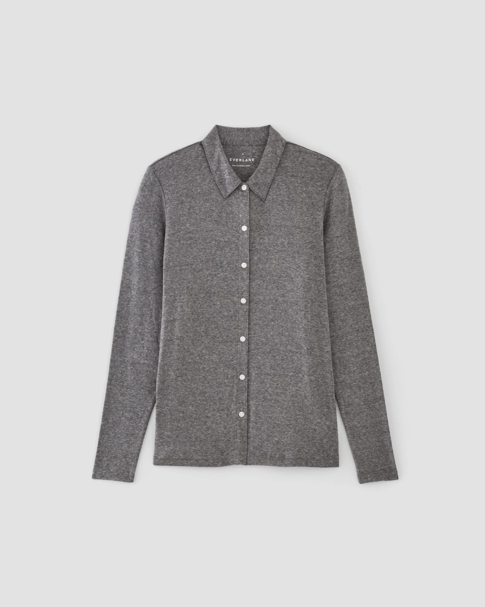 The Must-Have Shirt in Butterluxe in Heather Charcoal — alternate view