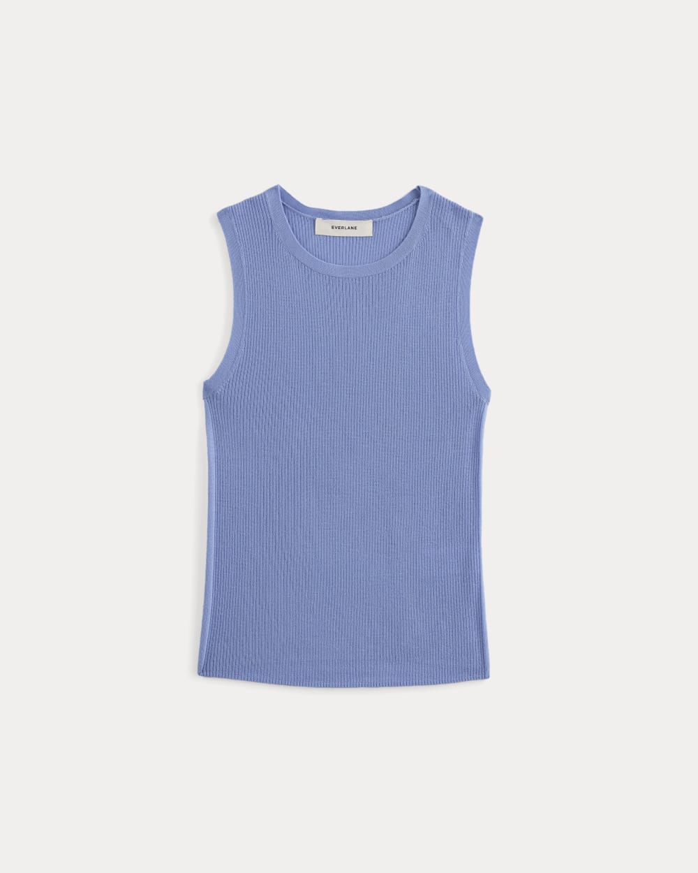 The Tank in Ultrasoft Merino in Bluebell — alternate view
