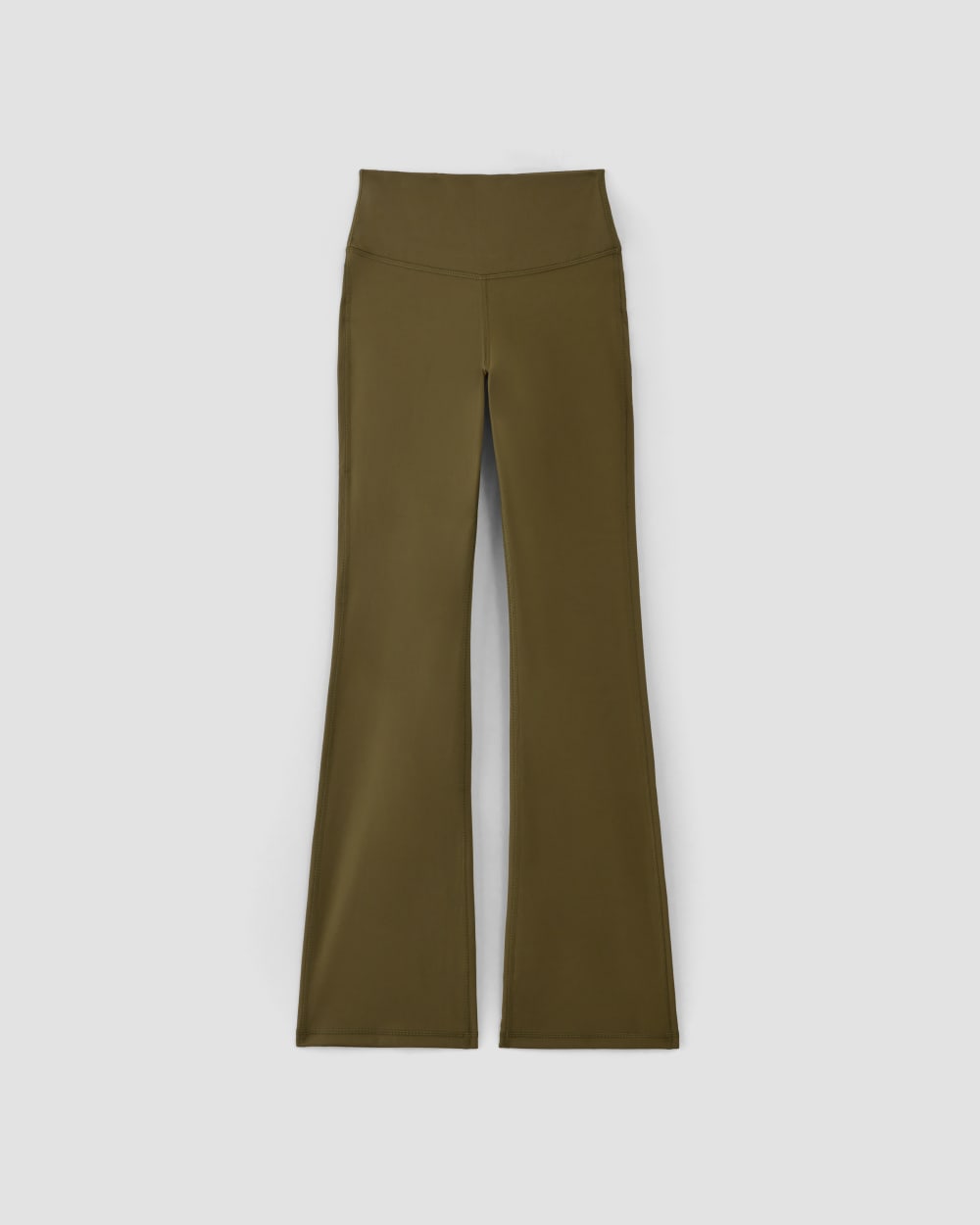 The Perform Flare Legging in Beech — alternate view