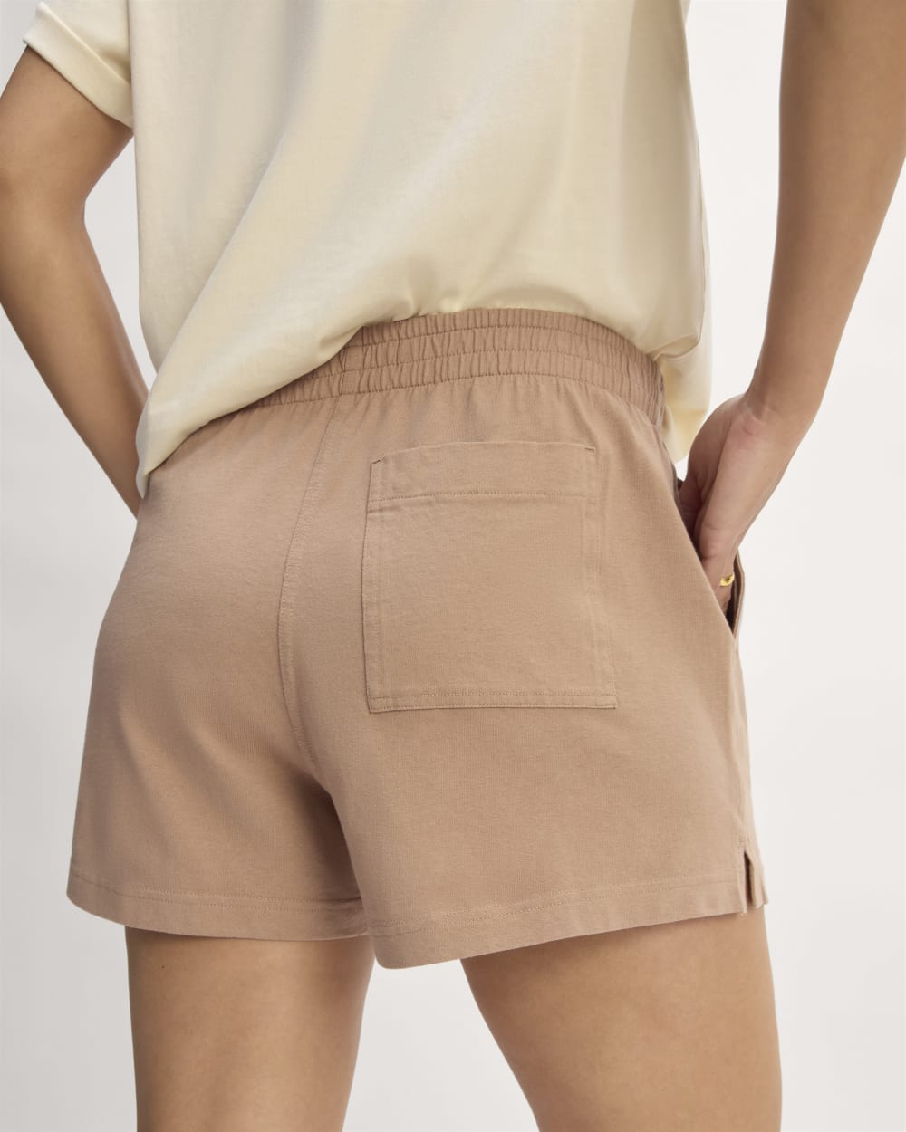 The Off-Duty Short in Chanterelle — detail view
