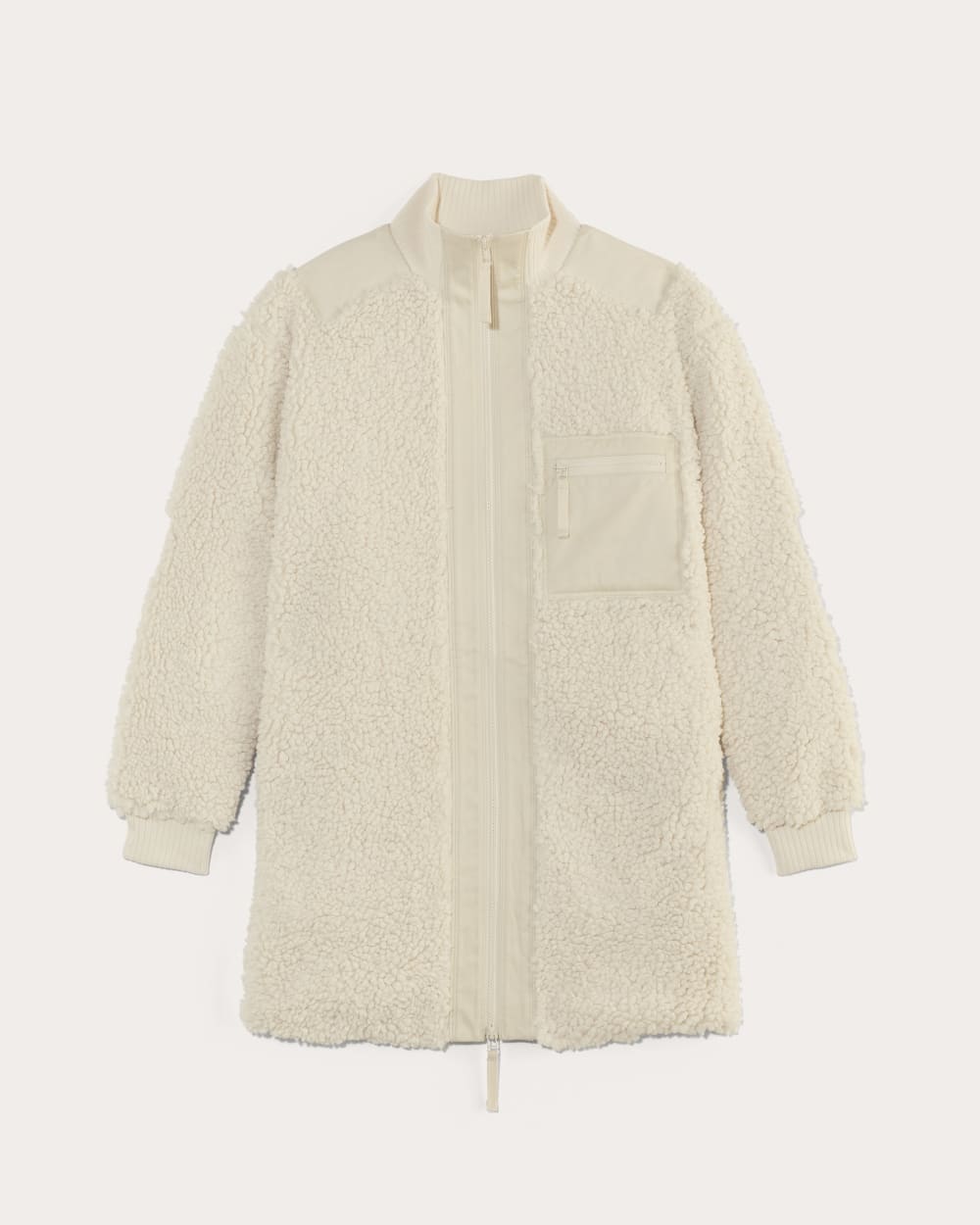 The Teddy Jacket in Birch — alternate view