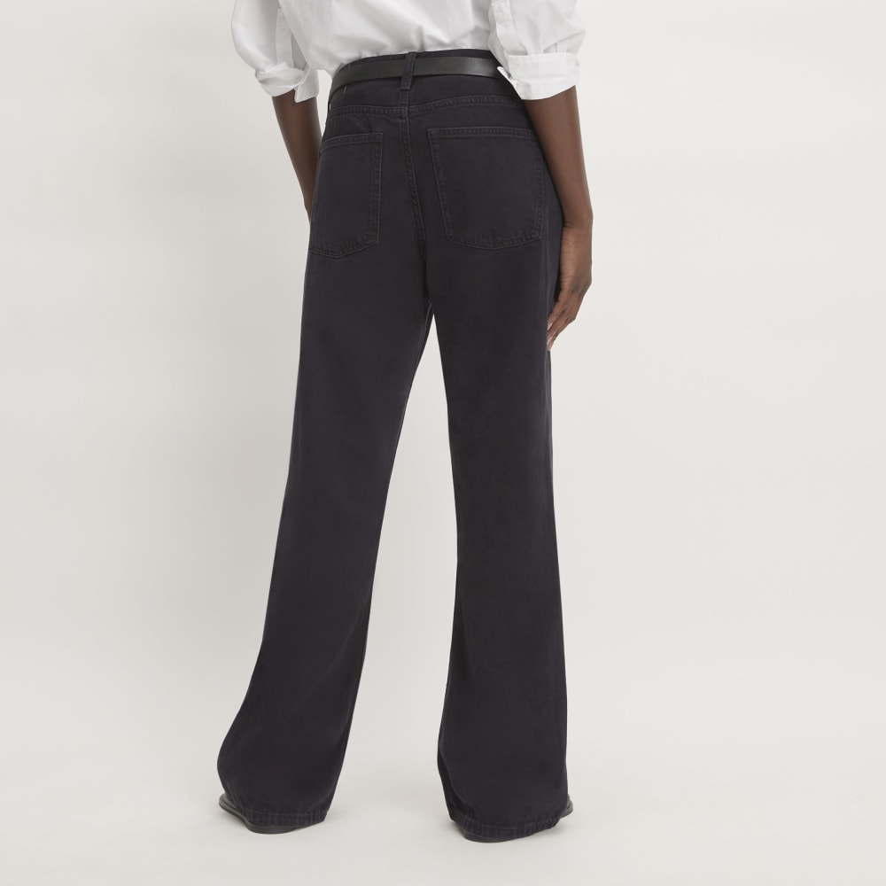 The Slouch Bootcut Jean in Stormy Ash — detail view