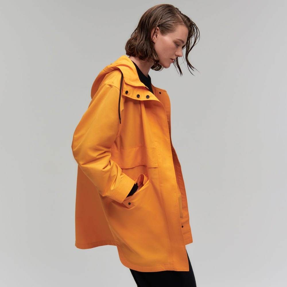 The Anorak in Turmeric — front view