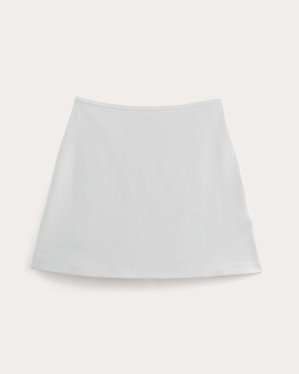The Dream Mini Skirt in White — alternate view