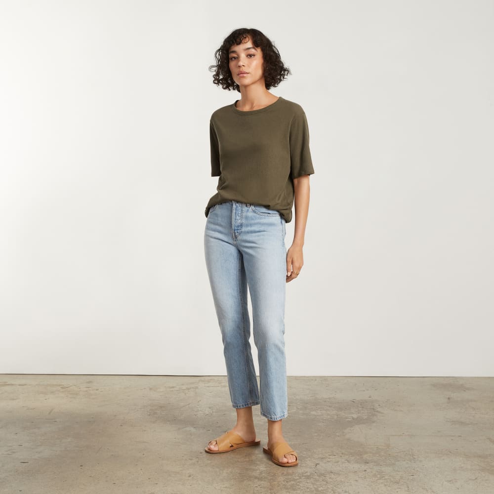 The Air Tee in Beech — detail view