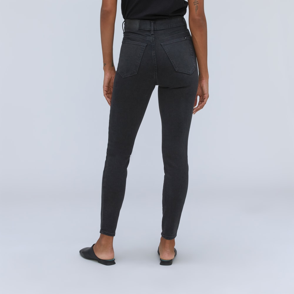 The Way-High® Skinny Jean in Ash — detail view