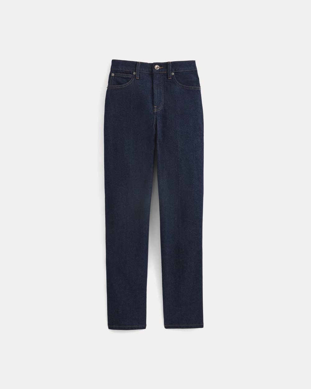 High-Rise Cigarette Jean in Pure Blue — alternate view